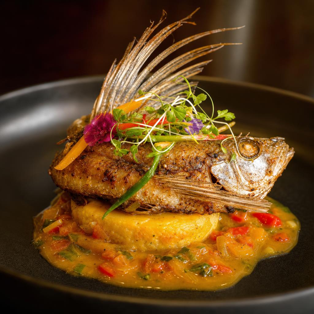 Flying fish and cou-cou