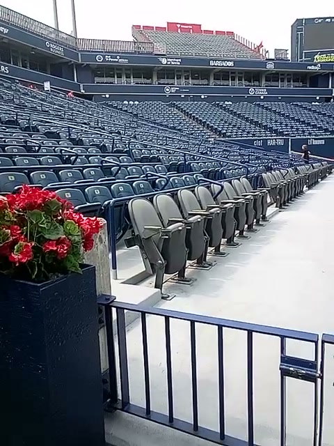 National Bank Open match viewed from Sobeys Stadium